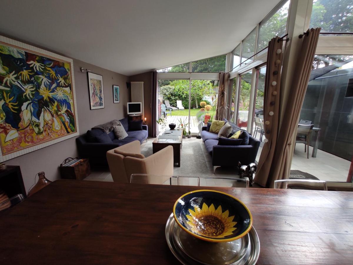 Aux Trois Palmiers Bed and Breakfast Σαιν-Μπριέκ Εξωτερικό φωτογραφία